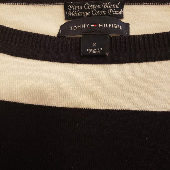 Tommy Hilfiger Long sleeves T-Shirt blue and white - Picture 3 of 4